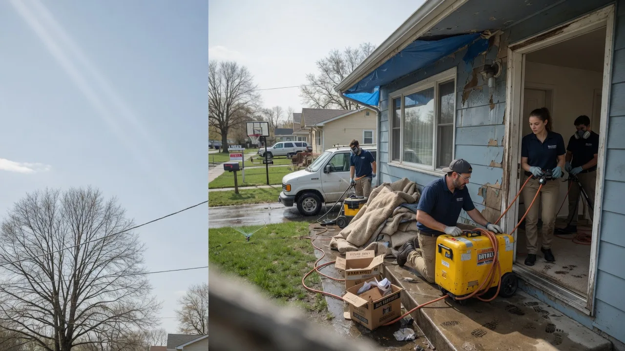 Basement Flood Cleanup in Wellman, TX near me